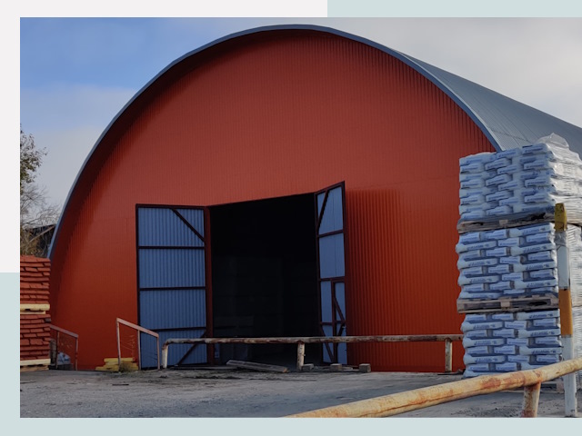 Полукруглые ангары по цене от 627 руб. в Балахна