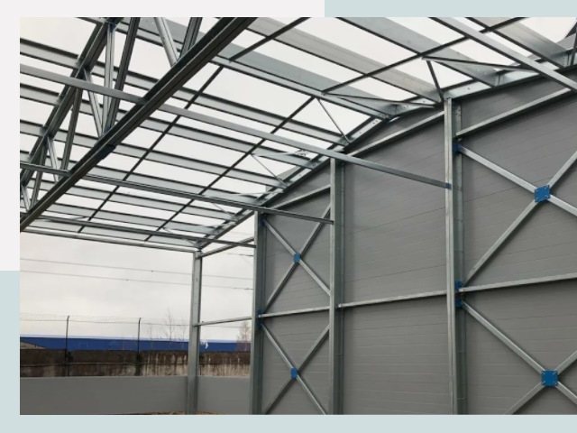 Каркасные ангары от СтальСтрой-Блх по цене от 627 руб.
