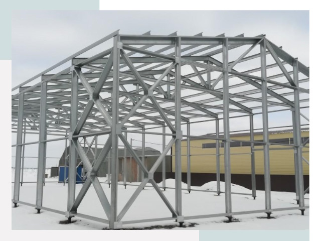 Каркасные ангары в Балахне