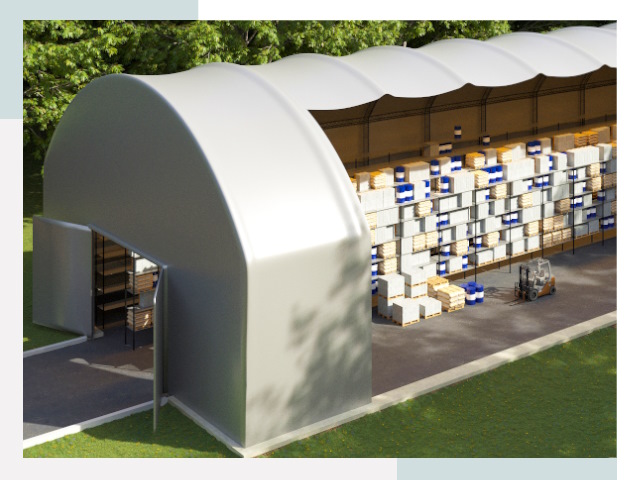 Тентовые ангары в Балахне