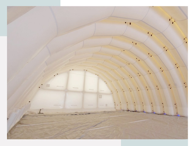 Пневмокаркасные ангары в Балахне