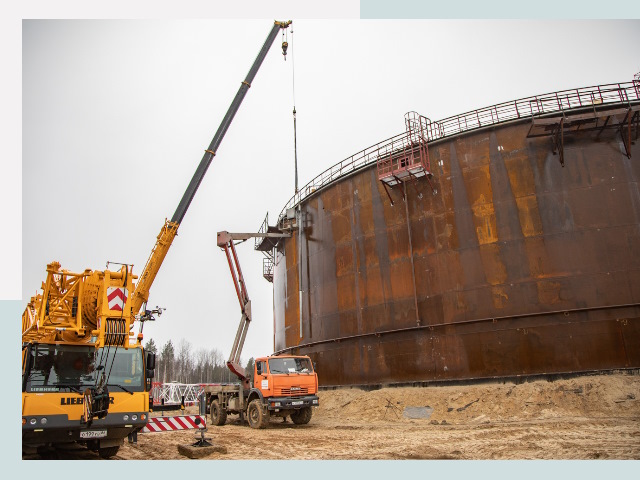 Монтаж резервуаров в Балахне от 627 руб. за м³