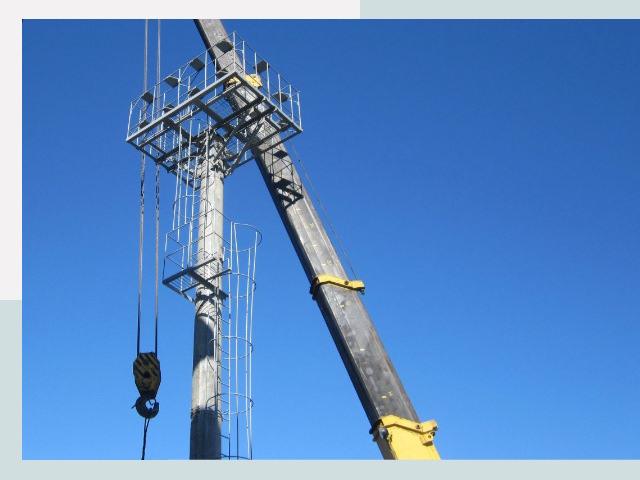 Монтаж осветительных мачт в Балахна от 627 руб.