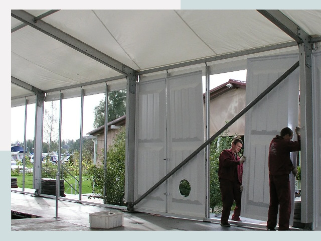 Быстро сборные шатры в Балахна от 627 руб. за м²