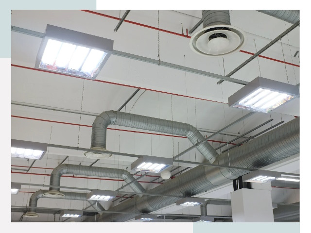 Вентиляция ангаров в Балахне