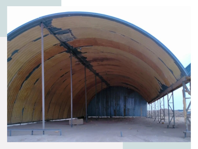 Реконструкция ангаров в Балахне