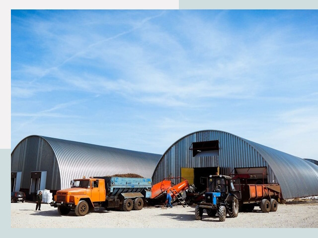 Ангары для спецтехники в Балахне